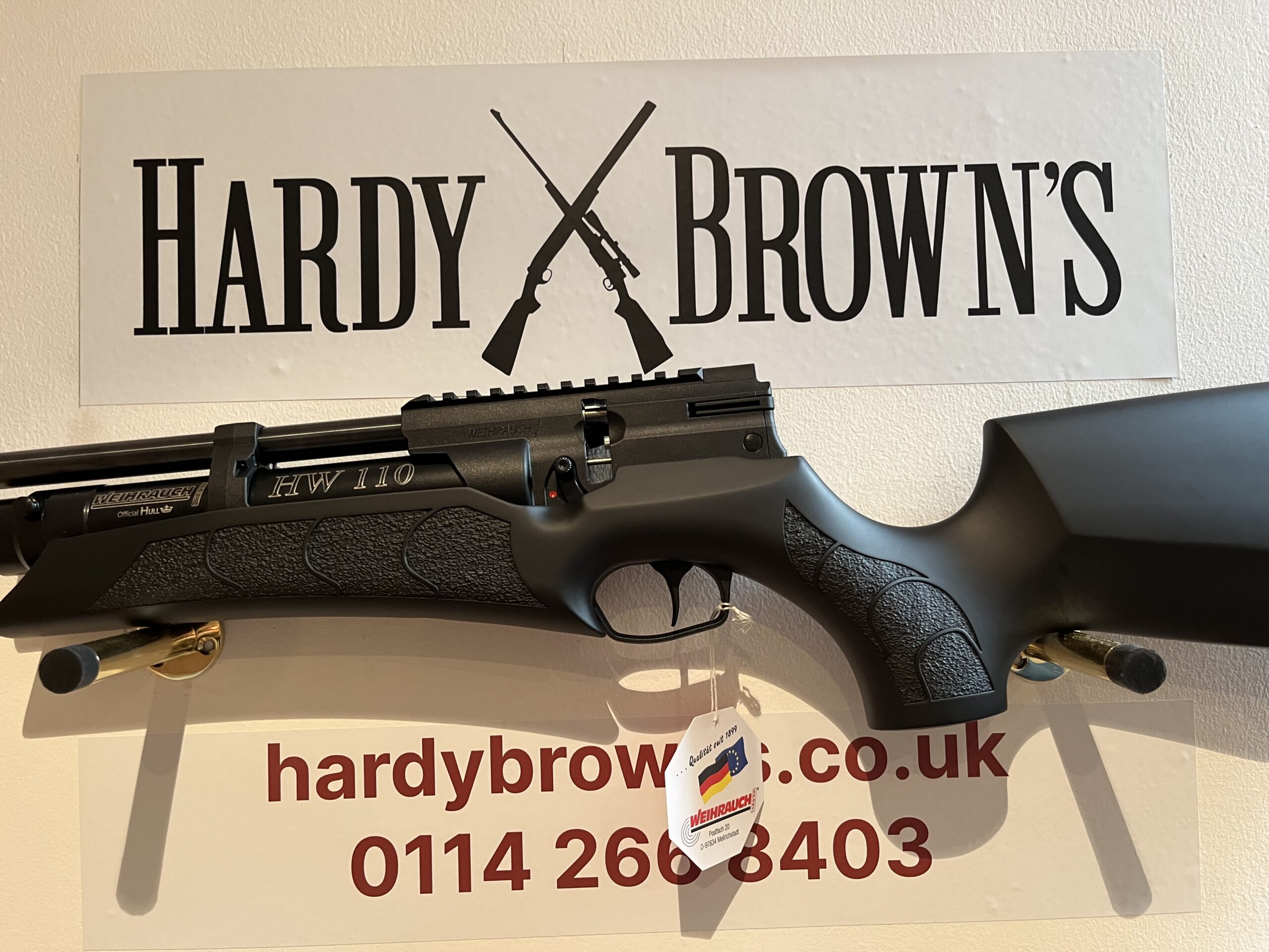 Weihrauch HW110 S K 22 Hardy Brown s Lock Stock And Barrel
